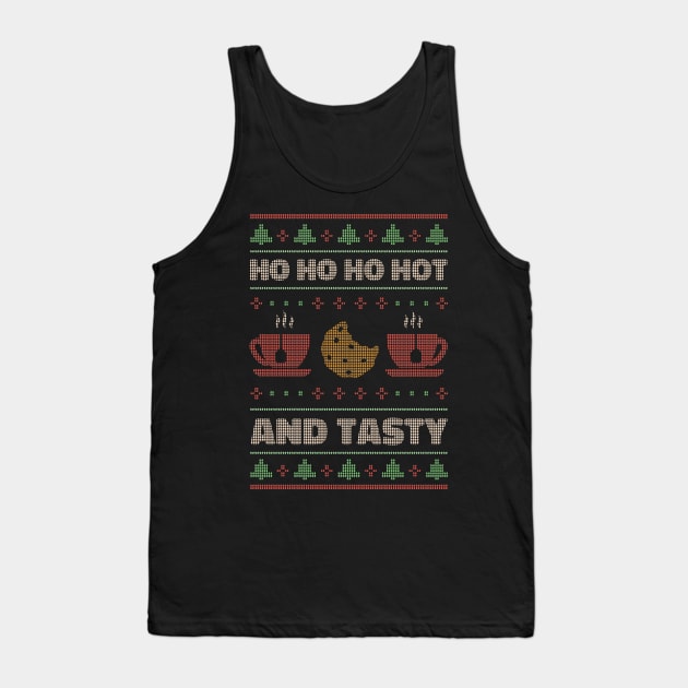 Cookie Ugly Christmas Sweater Tank Top by Krishnansh W.